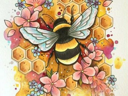 Bee - Full Drill Diamond Painting - Specially ordered for you. Delivery is approximately 4 - 6 weeks. Cheap