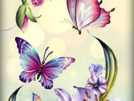 Butterfly 04- Full Drill Diamond Painting - Specially ordered for you. Delivery is approximately 4 - 6 weeks. Online