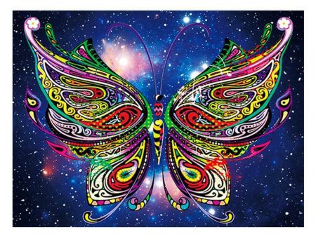 Diamond Painting Kit - Special Gems - Butterfly Online now