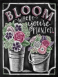 Bloom Where You Are Planted - Full Drill Diamond Painting - Specially ordered for you. Delivery is approximately 4 - 6 weeks. on Sale