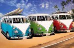 3 Kombi Vans - Full Drill Diamond Painting - Specially ordered for you. Delivery is approximately 4 - 6 weeks. Supply