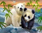 Bear Cubs - Full Drill Diamond Painting - Specially ordered for you. Delivery is approximately 4 - 6 weeks. For Sale