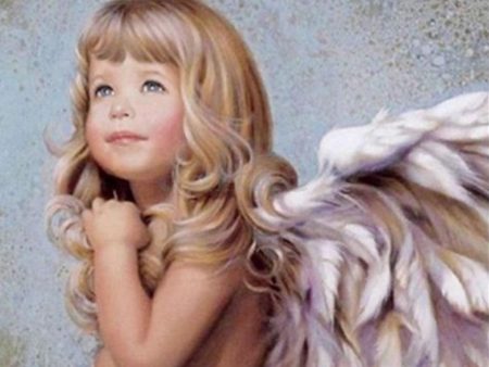 Angel Girl - Full Drill Diamond Painting - Specially ordered for you. Delivery is approximately 4 - 6 weeks. Discount