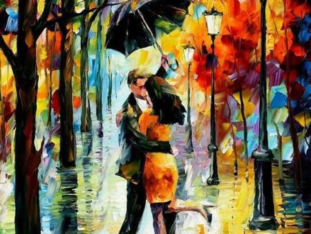 Autumn Rain   - Full Drill Diamond Painting - Specially ordered for you. Delivery is approximately 4 - 6 weeks. on Sale