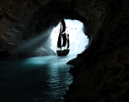 Boat Leaving Cave - Full Drill Diamond Painting - Specially ordered for you. Delivery is approximately 4 - 6 weeks. Discount