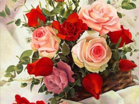 Assorted Roses - Full Drill Diamond Painting - Specially ordered for you. Delivery is approximately 4 - 6 weeks. For Cheap