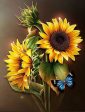 2 Sunflowers - Full Drill Diamond Painting - Specially ordered for you. Delivery is approximately 4 - 6 weeks. Online Sale