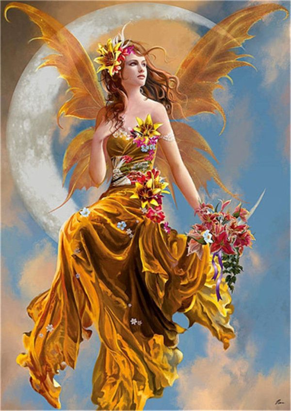 Autumn Fairy  - Full Drill Diamond Painting - Specially ordered for you. Delivery is approximately 4 - 6 weeks. Online