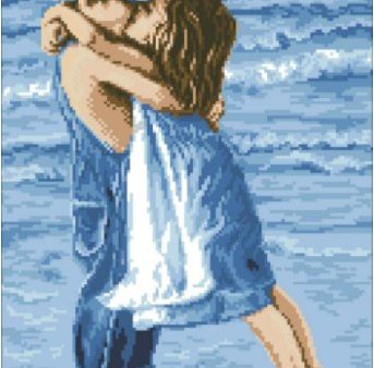 Boy And Girl On Beach - Full Drill Diamond Painting - Specially ordered for you. Delivery is approximately 4 - 6 weeks. For Sale