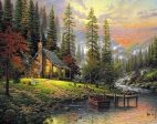 Autumn River Cottage   - Full Drill Diamond Painting - Specially ordered for you. Delivery is approximately 4 - 6 weeks. on Sale