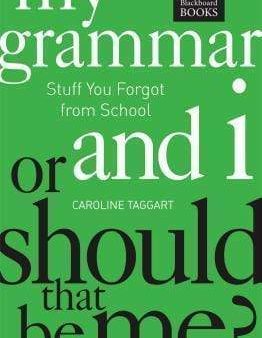 My Grammar And I Or Should That Be Me? on Sale