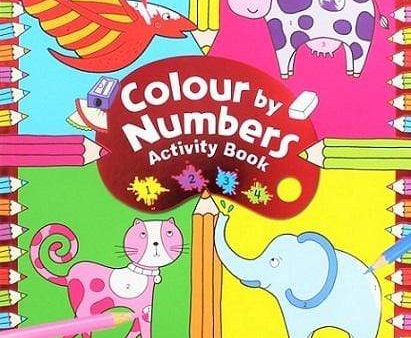 Colour By Number Activity Book Sale