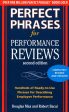 Perfect Phrases For Performance Reviews 2 E Online Sale